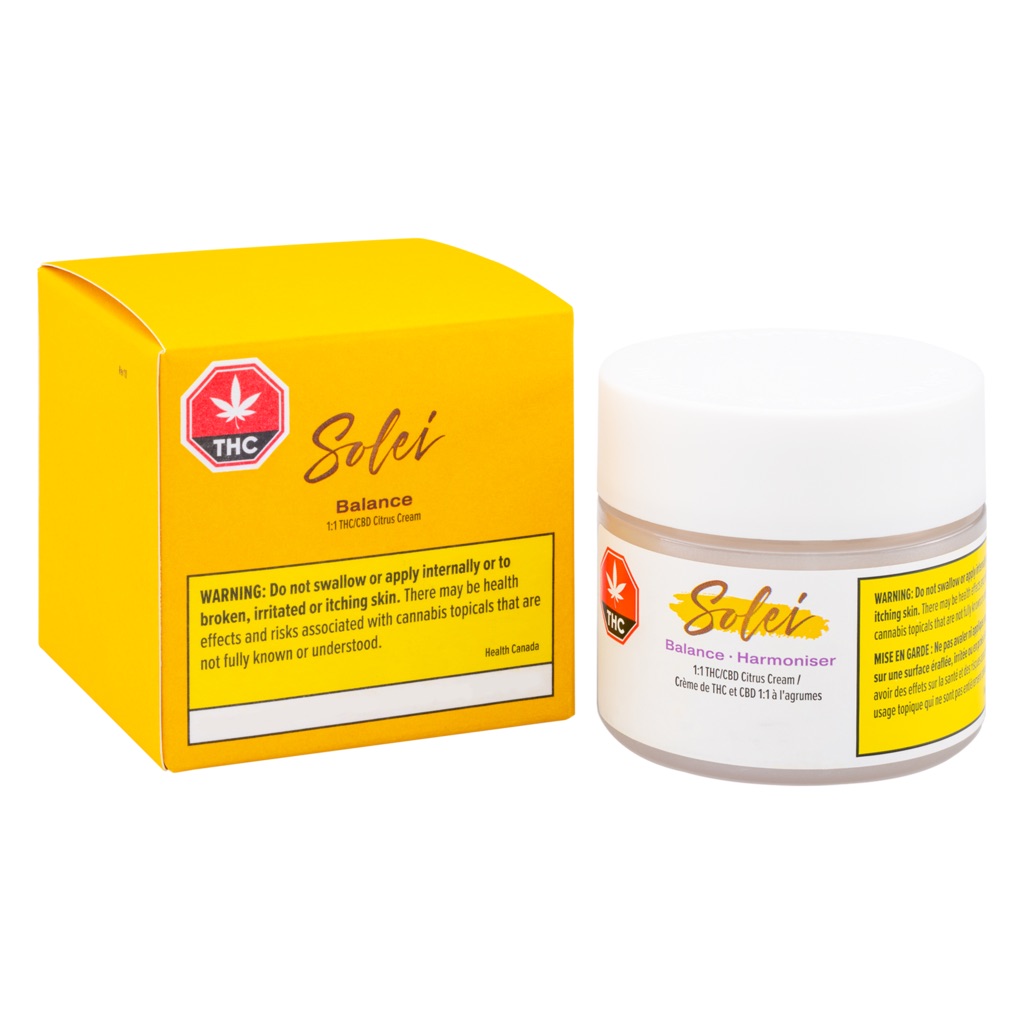 Balance 1:1 THC:CBD 75 g Body Cream  250mg THC & CBD