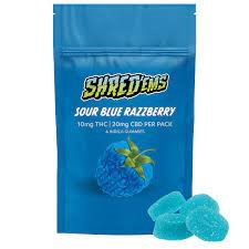 Sour Blue Razzberry Soft Chews 4x4.5 Soft Chews