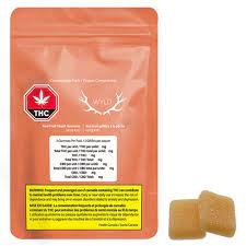 Wyld Real Fruit Peach 5:1 2 x 4g Soft Chews