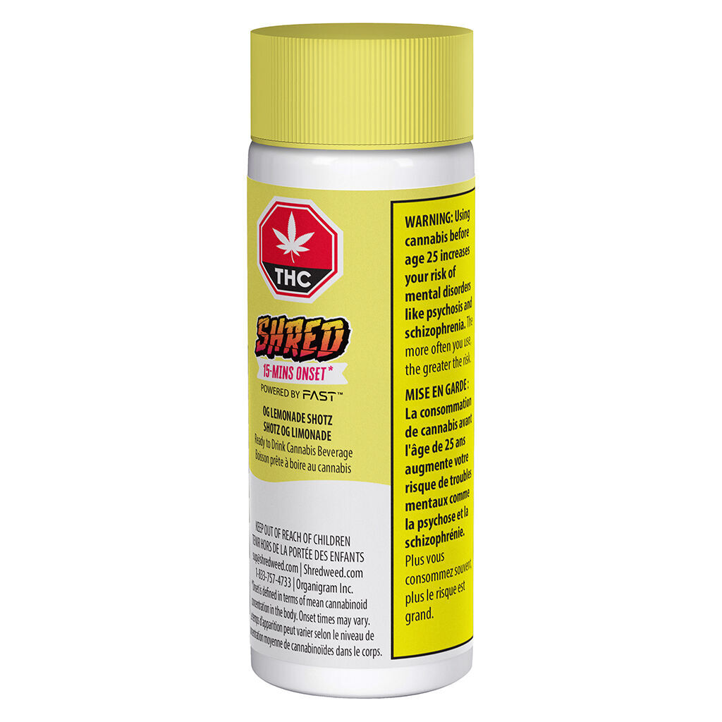 Product image SHRED - OG Lemonade Shotz 1