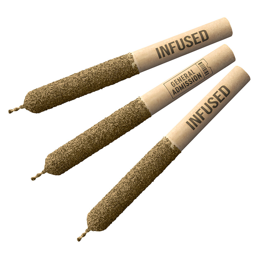 Product image General Admission - Berry Sunshine Infused Pre-Rolls 3x0.5g 1