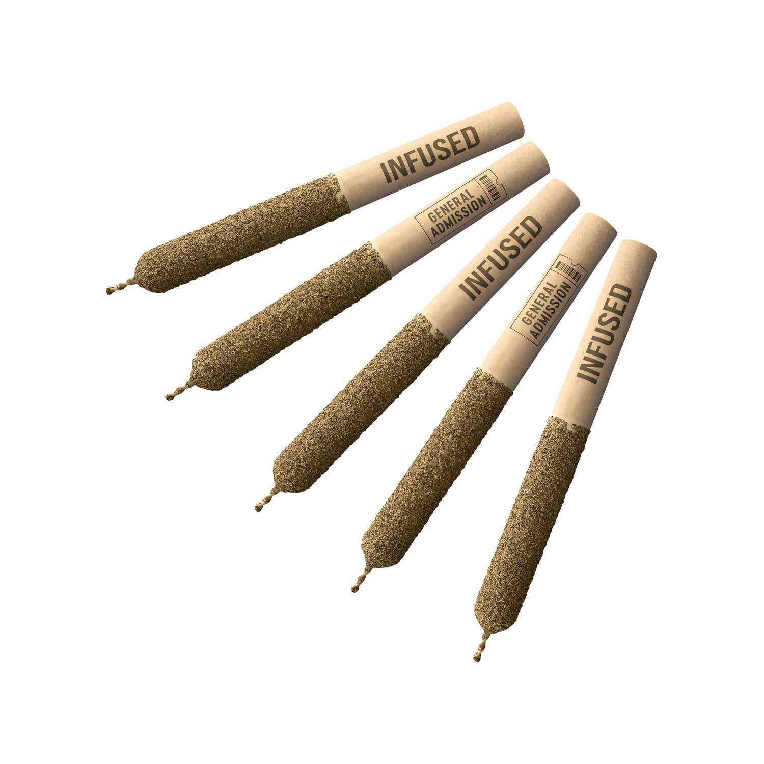 Product image General Admission - Purple Stuff Infused Pre-Rolls 5x0.5g 1