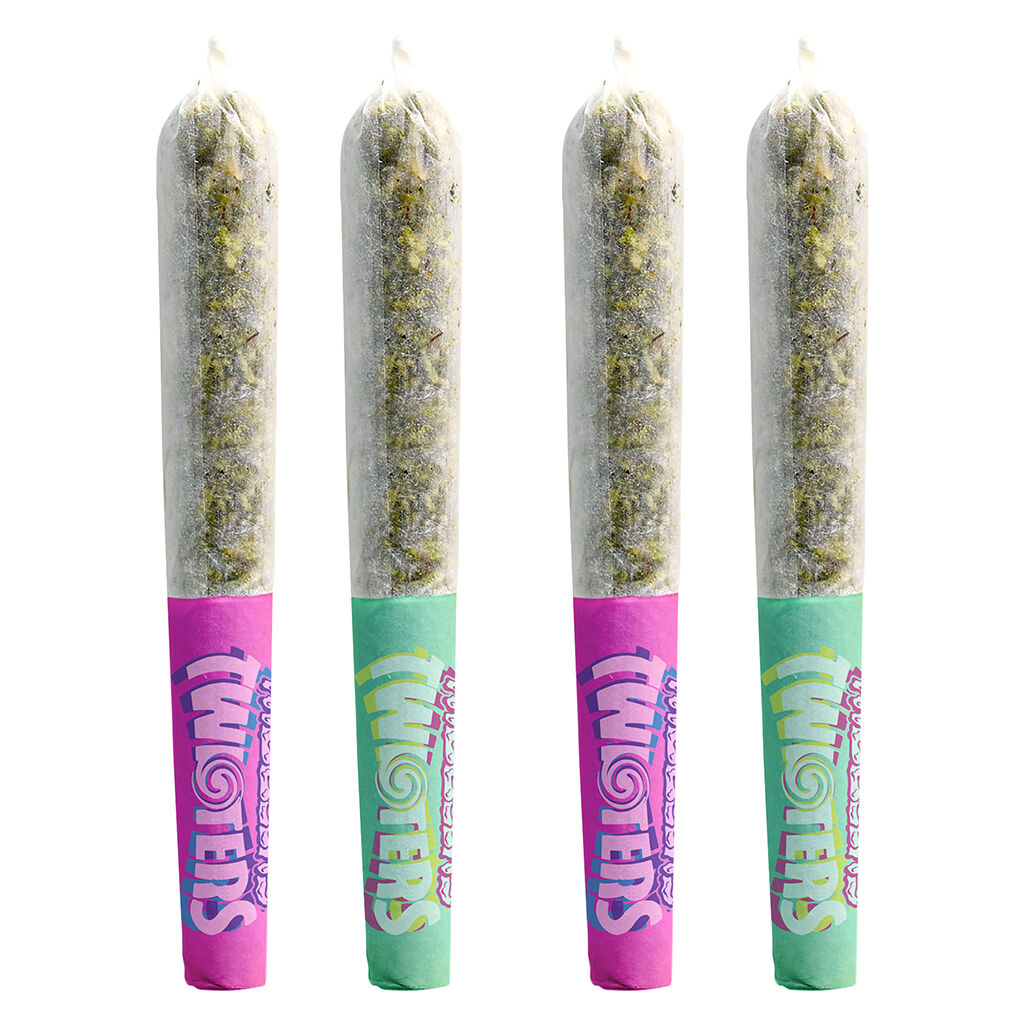 RIZZLERS - Twisters - Tropicoco & Watermelon Razzler Infused Pre-Rolls
