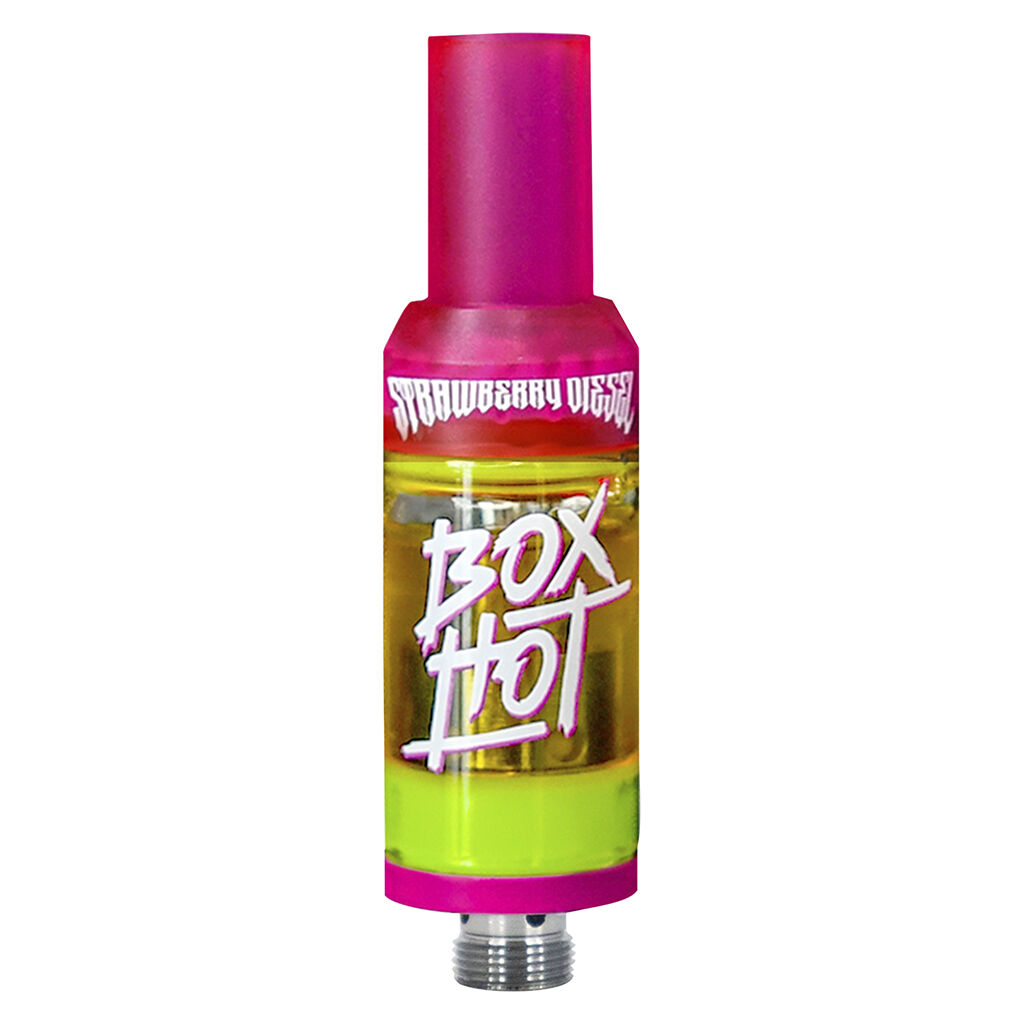 Product image BOXHOT Strawberry Diesel 1.2g Prefilled Vape Cartridge 1