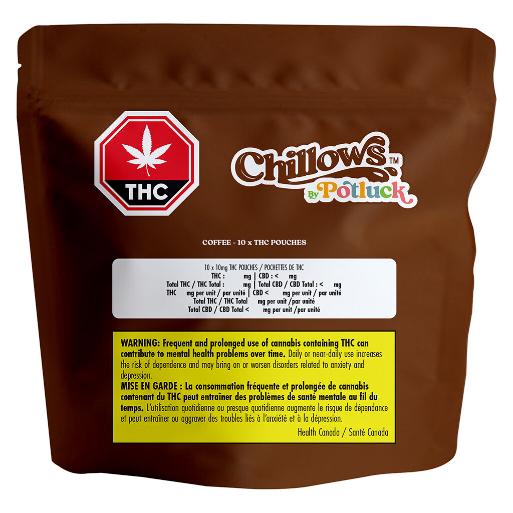 Product image Coffee Chillows 10 x 0.7g Pouches 1