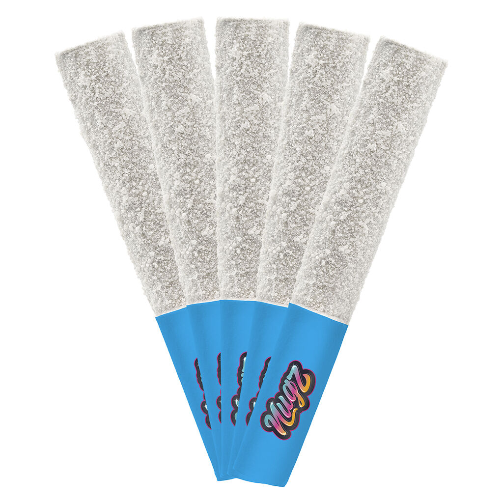 Product image Nugz - Flavour Bomb Blue Berry Rebel Diamond Infused Pre-Rolls 1