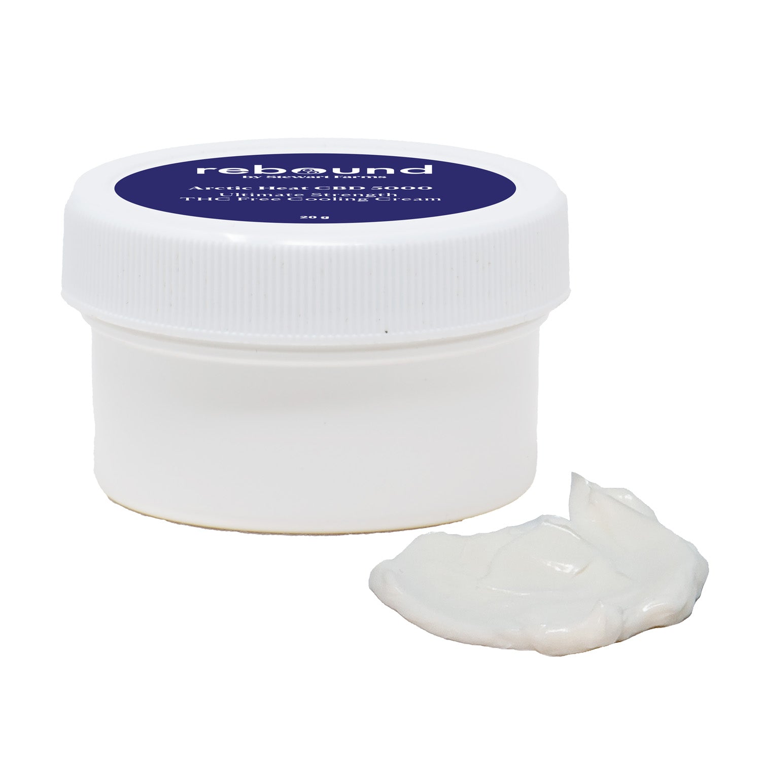 Rebound - Sample Size of Arctic Heat CBD 5000 Ultimate Strength THC Free Cooling Cream