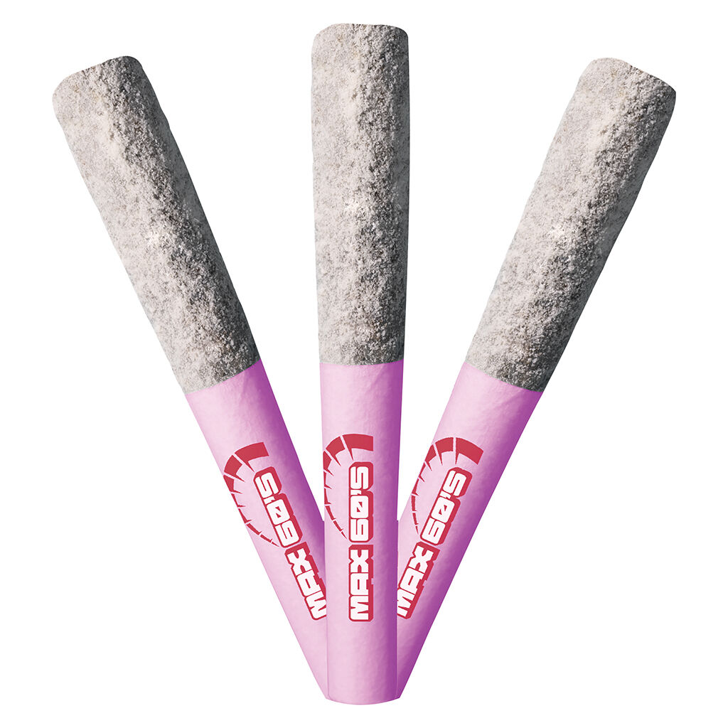 Product image Chillbilly - Max 60's Triple Diamond Infused Pre-Rolls - Strawberry Fuel 1