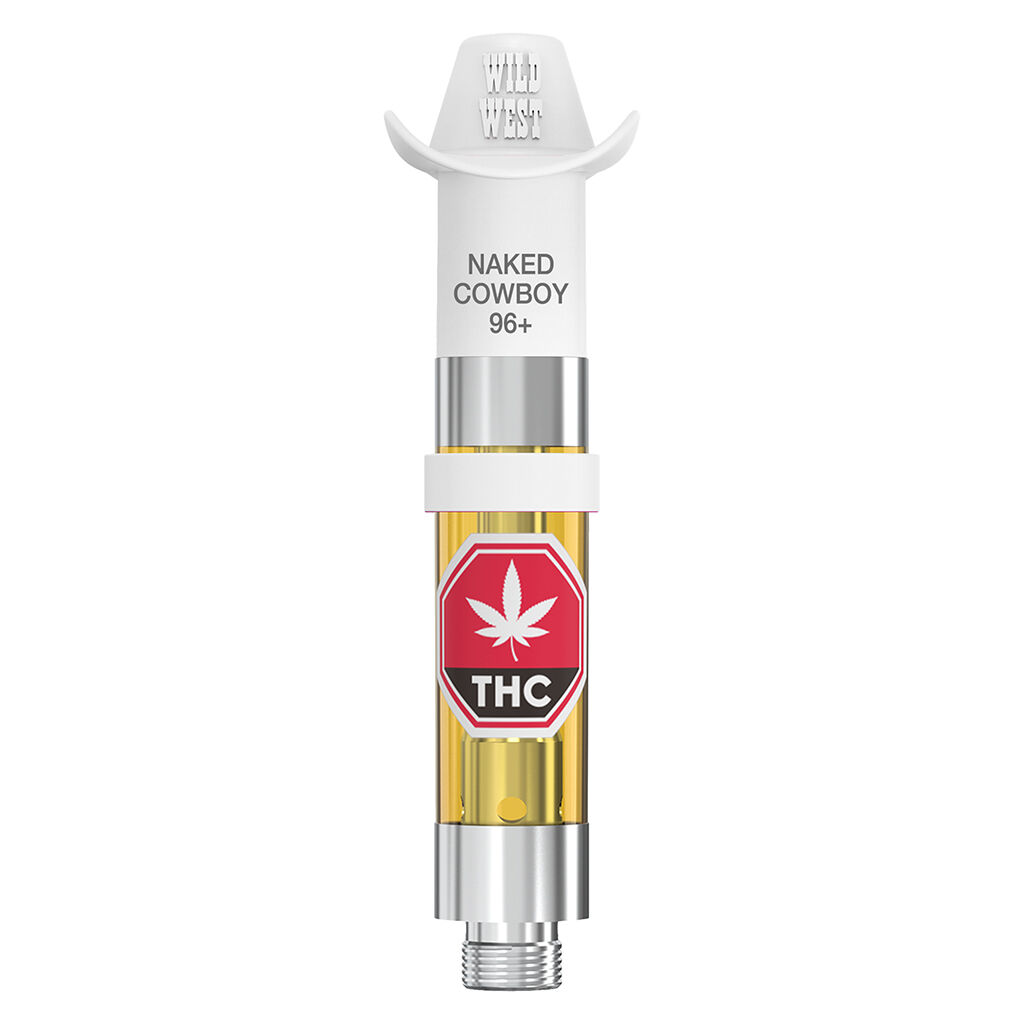 Wild West Naked Cowboy Liquid Diamonds 0.95g Prefilled Vape Cartridge