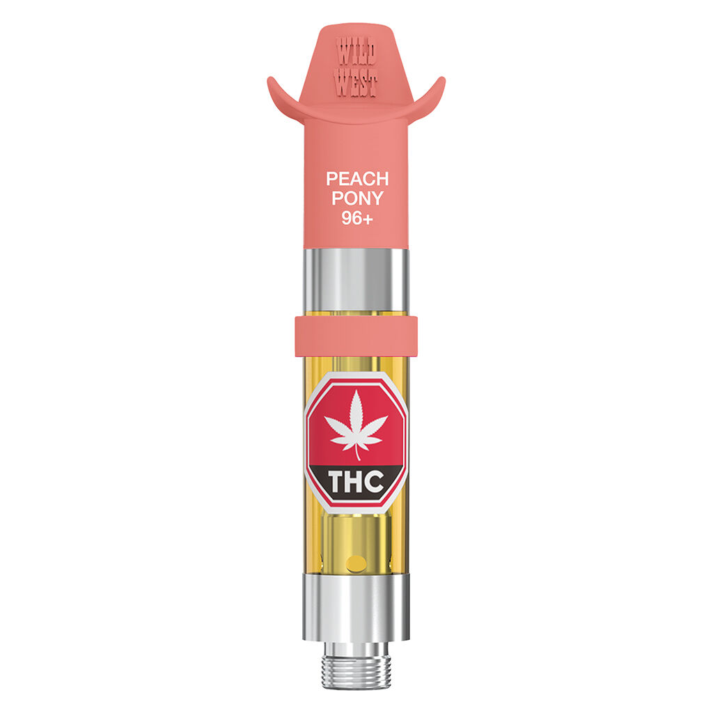 Wild West - 96+ Peach Pony Liquid Diamonds 510 0.95g