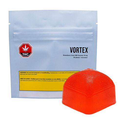 VORTEX CANNABIS INC - STRAWBERRY LIME CBD GUMMY