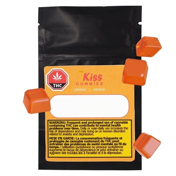 THC BIOMEDTHC KISS ORANGE GUMMIES 4X