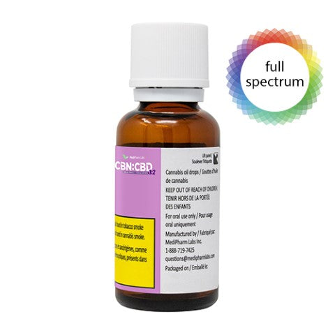 MEDIPHARM LABS - CBN:CBD 1:2 RELAX FORMULA