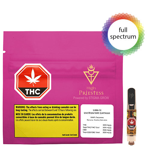 HIGH PRIESTESS - LIBRA 1:1 LIVE RESIN VAPE