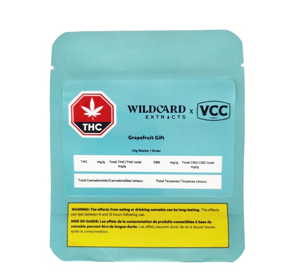 WILDCARD EXTRACTS - GRAPEFRUIT GIFT SHATTER