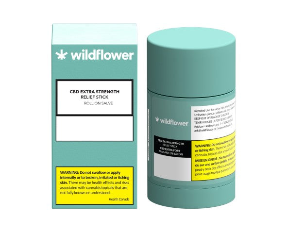 WildCBD Extra Strength Relief Stk - 1 x 60g  | Wildflower