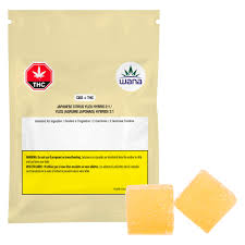 Japanese Citrus Yuzu 2:1 - 2 x 5mg CBD/THC Hybrid Gummies | Wana