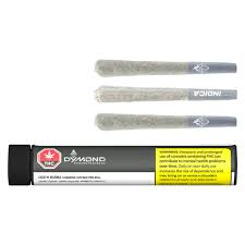 Death Bubba Diamond Infused - 3 x 0.5g Indica Infused Joints | Dymond