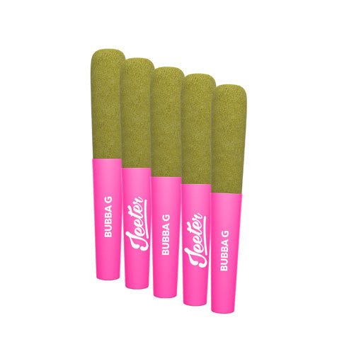 Baby Bubba G PR- 5 x 0.5g Indica Infused Joints | Jeeter