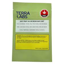 TERRA LABS JUICY FRUIT OG LIVE RESIN
