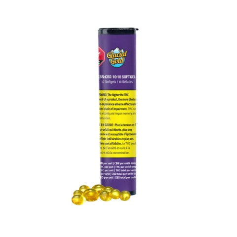 GLACIAL GOLD - CBN:CBD 10:10 SOFTGELS
