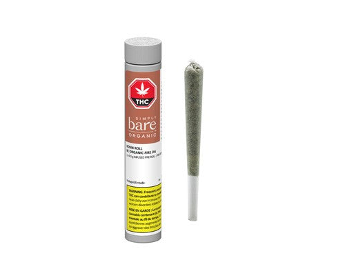 BC Organic Fire OG - 1 x 0.5g Indica  | Simply Bare