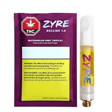 ZYRE - RECLINE 1.0-WATERMELON MINT CURED RESIN BLD CART