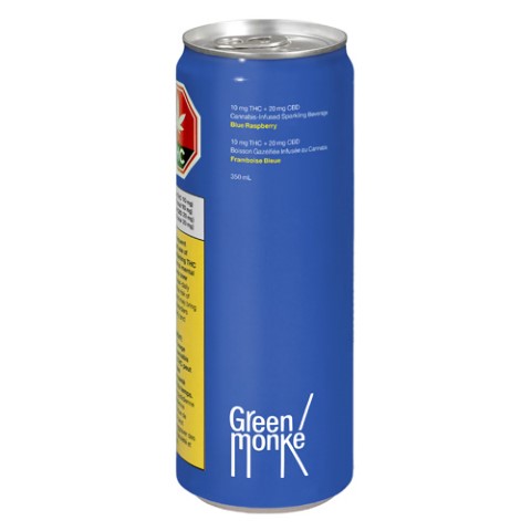 Blue Raspberry - 350ml Beverage | Green Monke