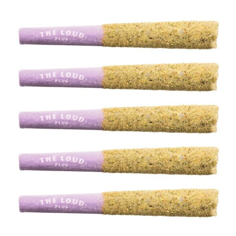THE LOUD PLUG - DRIPPYZ PURPLE POM-G INFUSED PRE-ROLL - 2.5 GRAM