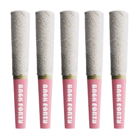 BACK FORTY - FROSTED ICICLES STRAWBERRY PINK INFUSED PRE-ROLLS