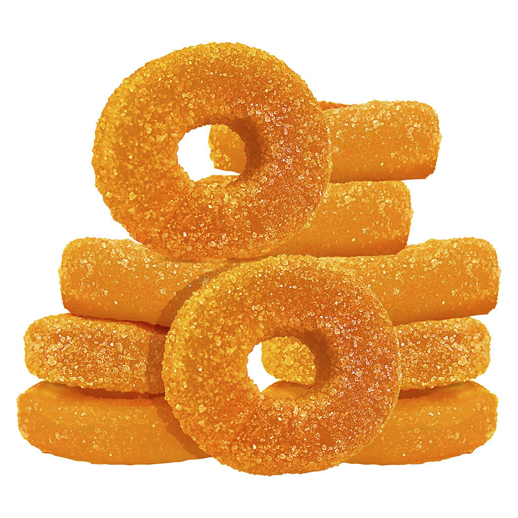 OLLI O'S - 100 THC MULTIPACK SOUR PEACH